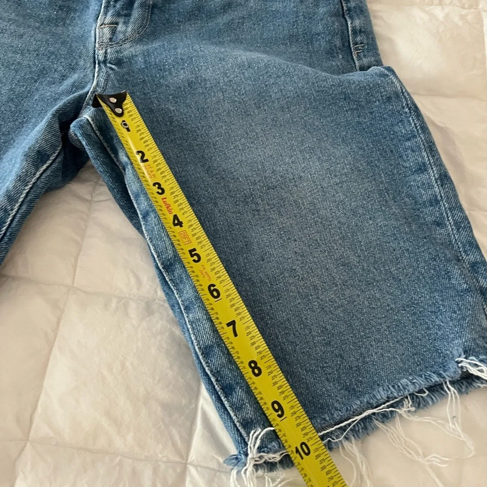 Frame Denim Women's Light Blue Denim Shorts Bermudas